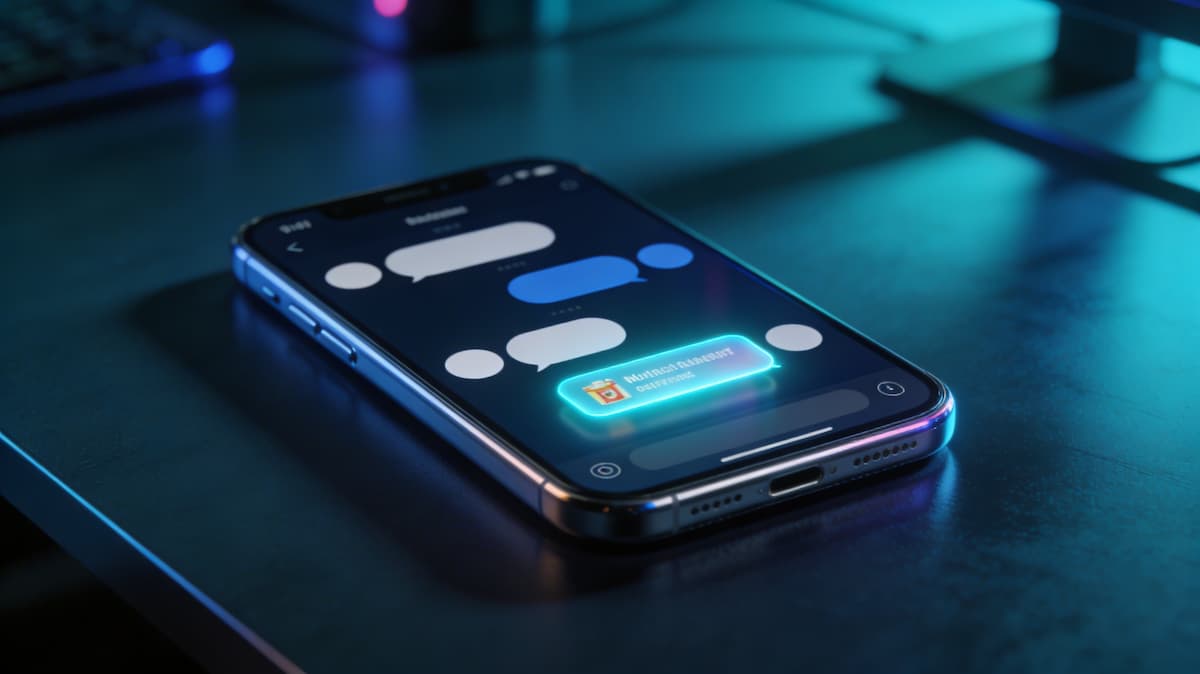 Werbung auf Chatgpt auf Smartphone.